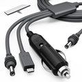 Starlink Mini 3-in-1 DC Power Cable 16FT, USB-C 12-24V Cigarette Lighter Plug & DC Male Cord Input Power Cable, Waterproof Power Cord Accessories for Starlink Mini