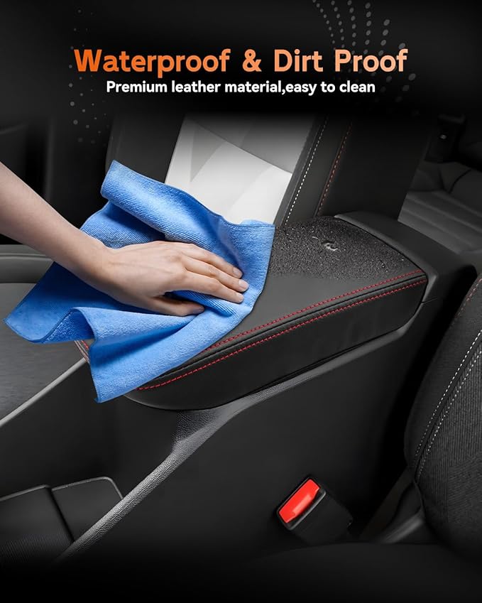 CDEFG for Chevrolet Trax 2024-2025 Center Console Cover Armrest Box Cover for Chevy Trax (LS, 1RS, LT, 2RS, ACTIV) Accessories Arm Rest Protector