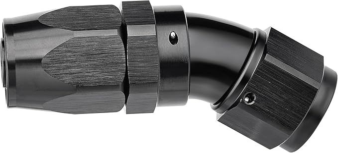 EVIL ENERGY 10AN 30 Degree One Piece Full Flow Hose End Fitting Swivel For CPE Braided Hose