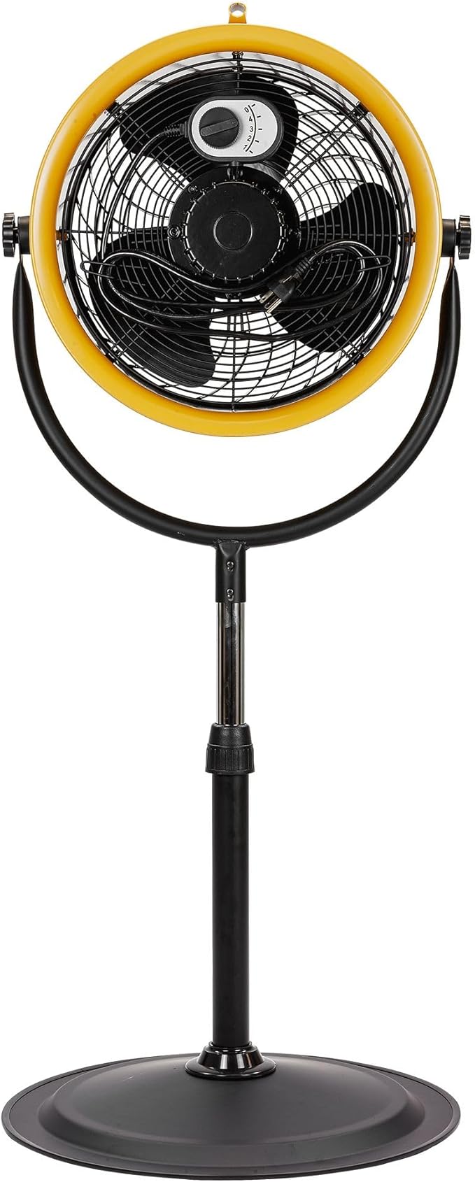 CAT Caterpillar® 14" HVPD-14AC HIGH VELOCITY PEDESTAL DRUM FAN, YELLOW