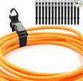 14 Pack 17 Inch Adjustable Extension Cord Holder Organizer with Triangle Buckle Heavy Duty Cable Organizer Versatile Tools Storage Strap Holder for Garage Storage Organization Supplies
