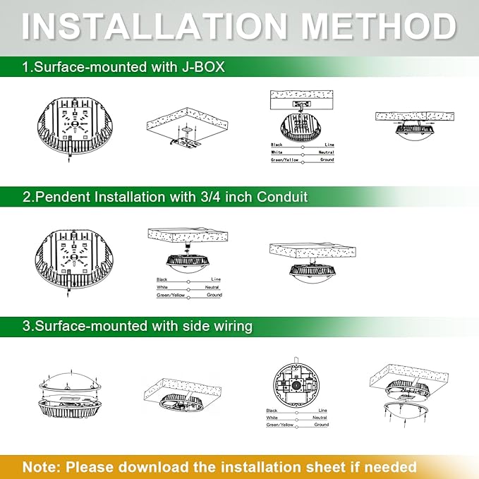 OSTEK LED Canopy Gas Station Light with Motion Sensor 30W/40W/60W Power Selectable 5000K LED Parking carport Lights 90-277V IP65 Commercial Residential Lights DLC & UL Listed