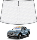 Cartist 5-Layer Windshield Sun Shade Fits for Hyundai Santa Cruz 2022-2025 2026 Hyundai Santa Cruz Accessories Foldable Car Front Window Sunshade Sun Visor