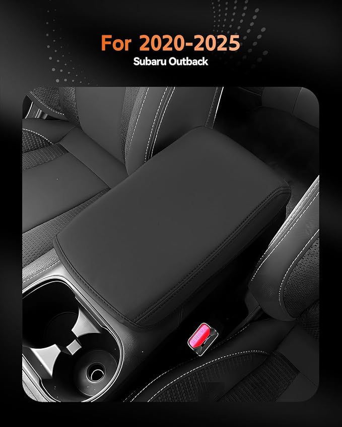 CDEFG for Subaru Outback 2020-2025 Center Console Cover Armrest Box Cover for Outback 2020 2021 2022 2023 2024 2025 Accessories Console Arm Rest Protector