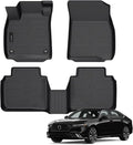 All Weather Floor Mats Fit for Honda Accord 2023 2024 2025 Include Hybrid TPE Rubber Liners Set Accord Accessories All Season Guard Odorless Anti-Slip Floor Mats
