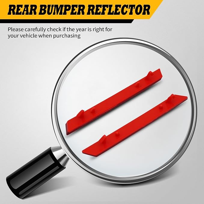 20874085 20874084 Rear Bumper Reflector Compatible with 2013 2014 2015 2016 2017 XTS
