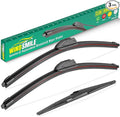 28" 20" 16" Windshield Wiper Blades Replacement for Toyota Sienna 2011 2012 2013 2014 2015 2016 2017 2018 2019 2020 Premium All Weather Front Rear Wipers Set - OEM Quality (Pack of 3)