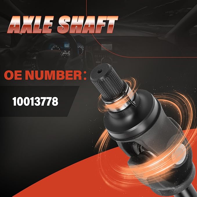 Axle Shaft Assembly Compatible with Ford F250 F350 Super Duty 2005-2012, with Dana Super 60 Front Axle, Front Right Passenger Side# 10013778