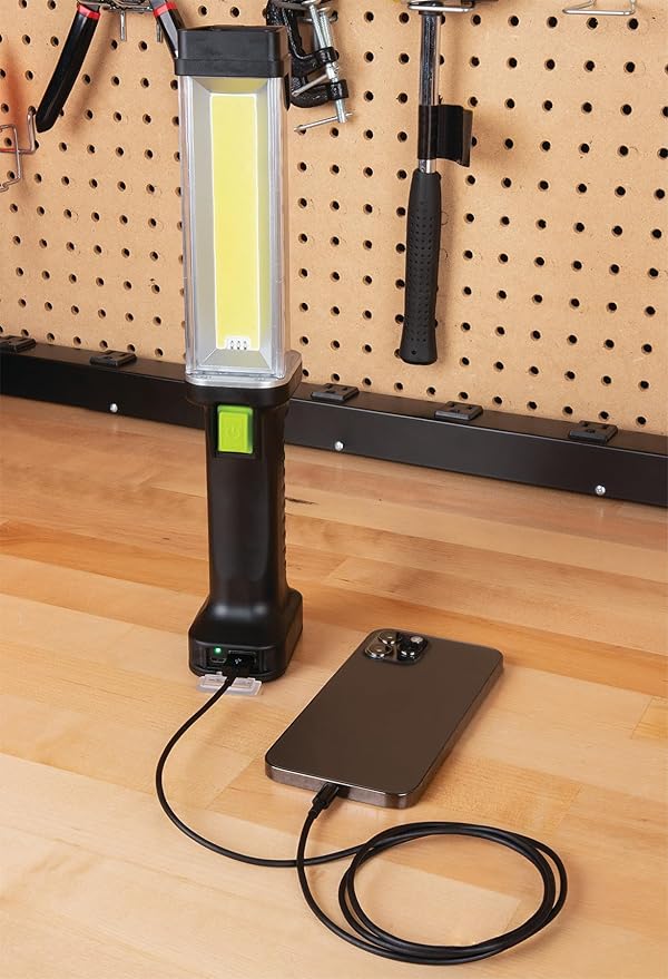 Performance Tool 189 1000LM Li-Ion Work Light w/Power Bank