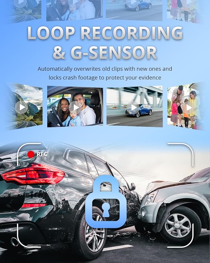 MAGELLAN 3 Channel 4K Dash Cam for Cars, 4K Front + 2K Wide Angle(170°) + 2K Rear, Fatigue Alert, Ultra-Precise GPS, STARVIS 2 IMX678, Wi-Fi, App Control, Parking Mode, 64GB Card Included (DR50)