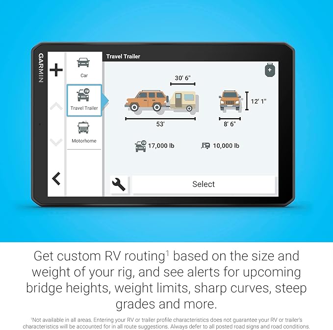 Garmin RV 895 RV MT-S GPS Navigator