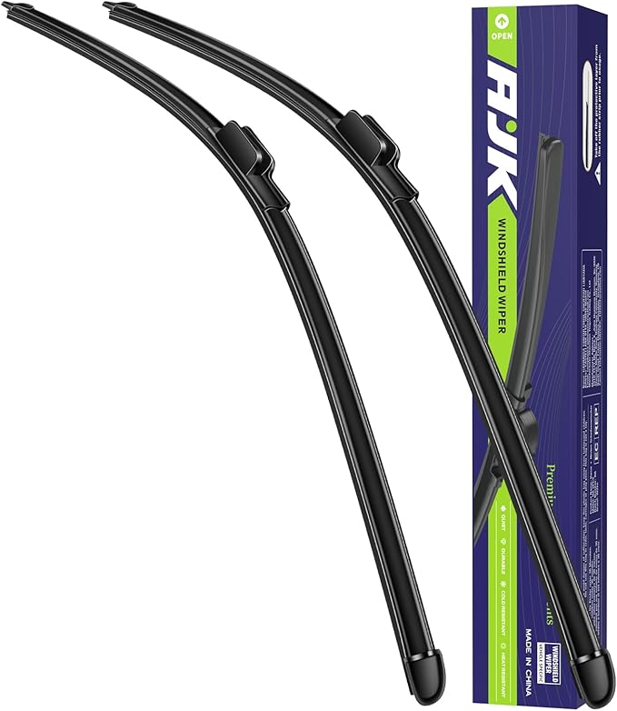 AJK 26 and 16 inch Wiper Blades, Premium All Season 2 Pack Driver Side Passenger Side Front Windshield Wipers Replacement for Honda Accord 2018 2019 2020 2021 2022