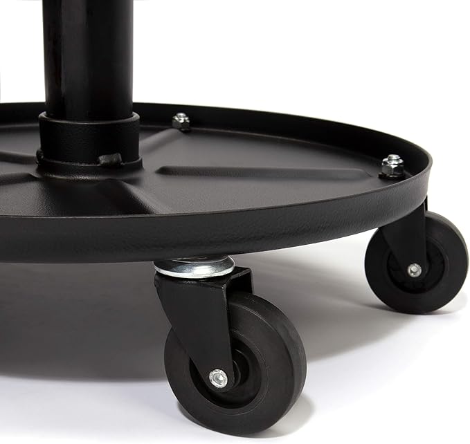 Craftsman CMXZSAJ93382 Adjustable Height Rolling Creeper Stool with Storage Tray