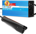 10 Amp 48 Volt Golf Cart Battery Charger for EZGO RXV&TXT,with Trickle Charge,Replace ezgo Charger 48 Volt