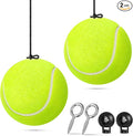 2-Packs Tennis Ball Garage Parking Aid with Non-Elastic String, Precise Garage Car Stop Indicator w/Adjustment Buckle, Easy Installation, Parking Stopper Assist for Garage Accessories