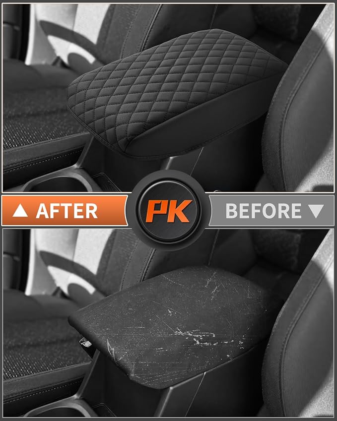 Shademax Custom for 2026 2025 Subaru Forester Center Console Cover Armrest Cover for Subaru Forester Accessories 2025 Arm Rest Cushion Pad Leather Middle Console Cover Armrest Seat Box Protector