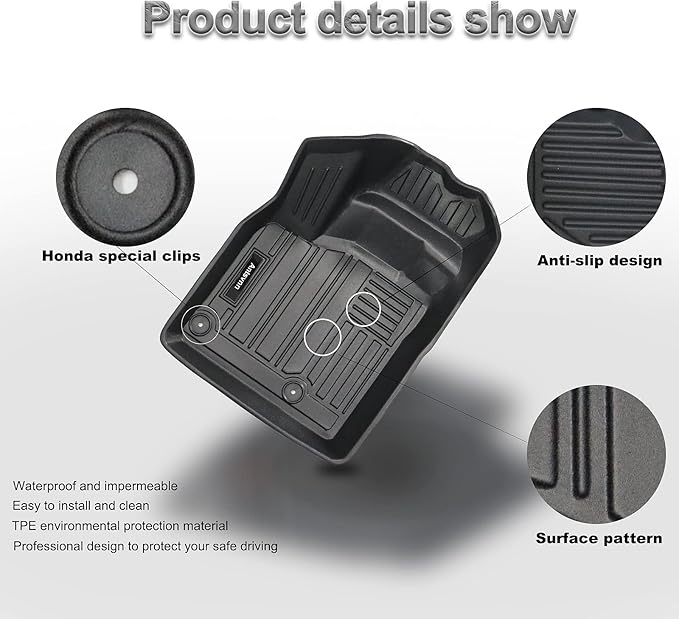 Compatible for 2025 2024 2023 2022 2021 Nissan Rogue Floor Mat Trunk Cargo Liners, All-Weather Rear Trunk Mat Cargo Cover Protector Fit for Rogue 2024-2021 Accessories (No Sport Models)
