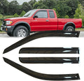 4pcs Shatterproof Rainproof Side Window Wind Vent Deflectors for 95-04 Tacoma Access/Extended Cab,Tape-on Rain Guards Set,Window Visors Compatible with 1995-2004 Toyota Tacoma 94948