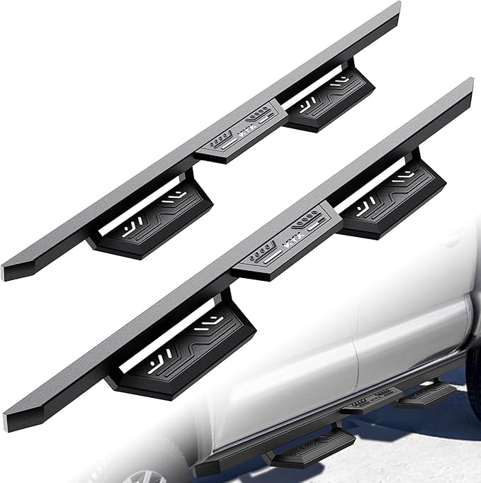 KYX Running Boards for 2009-2018 Ram 1500/2010-2025 Ram 2500 3500 Crew Cab & 2019-2024 1500 Classic Side Steps Nerf Bars Truck Step Rails