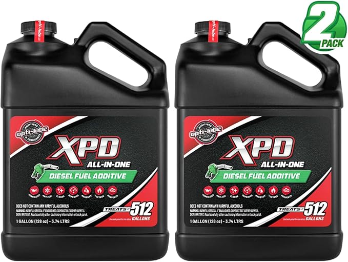 Opti-Lube XPD All-Season Diesel Fuel Additive - Gallon (2 Gallons (Treats 1024 Gallons))