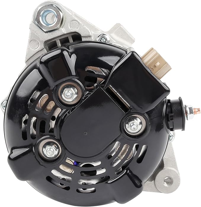 Ezexpreze Alternator 11385N Replacement for 1.8L L4 Toyota Corolla 2009-2011, Matrix 09-10, Pontiac Vibe 09-10, Scion xD 08-14, 6-Groove Clutch Pulley OE#11385, 12897, 270600T040, 0986CR6103, AL3370X