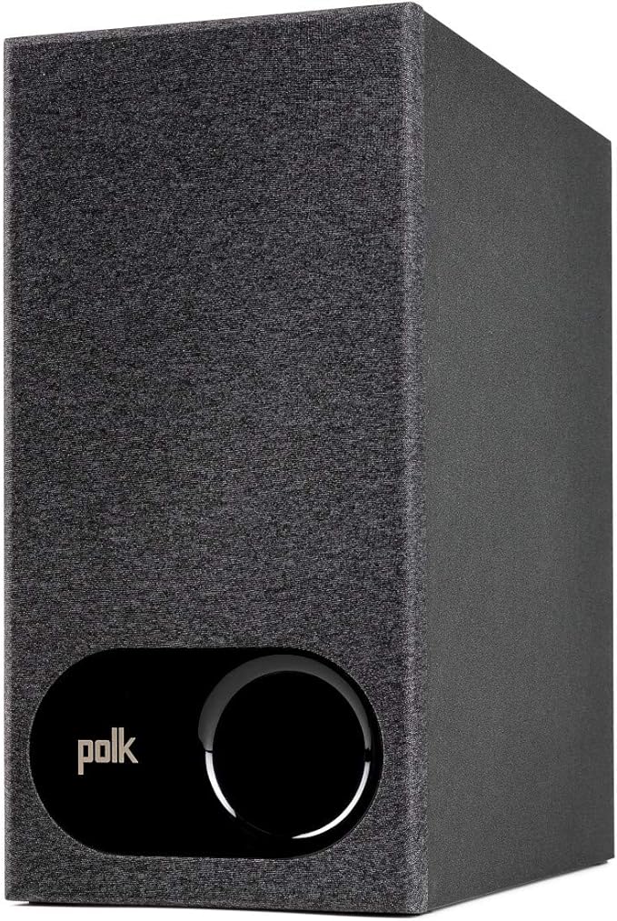 Polk Audio Signa S3 Sound Bar for TV & Wireless Subwoofer with Built-in Chromecast & Google Assistant, Low-Profile Design, Works with 8K, 4K & HD TVs, Bluetooth and Wireless Streaming