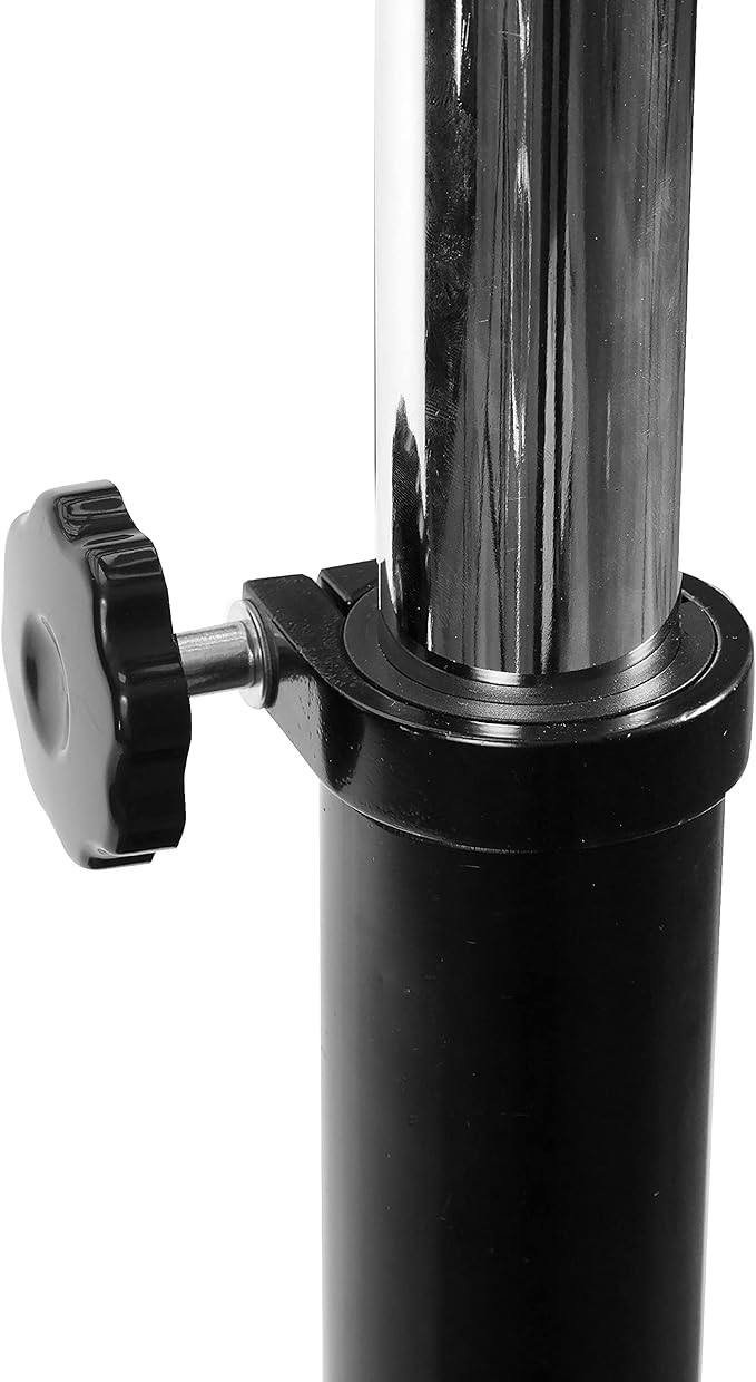 OEMTOOLS OEM24885 30" Oscillating Pedestal Fan, Adjustable Height for Garage, Shop, Gym, Warehouse 9500 CFM Airflow, 3-Speed Enclosed Motor, 3 Aluminum Blades, Dust-Resistant Industrial Purpose
