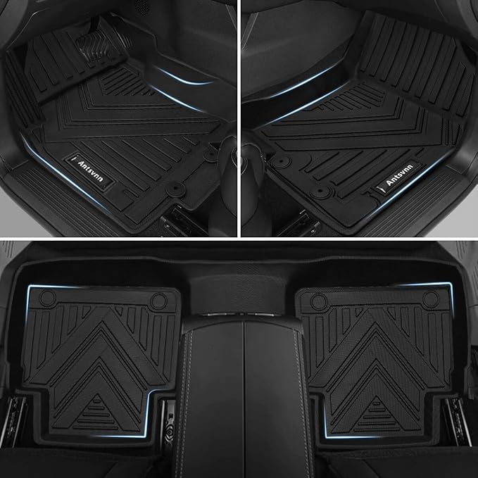 Fit for Nissan Rogue 2020-2014 Floor Mats Cargo Liners, All-Weather Rear Trunk Mat Rear Seat Back Cargo Cover Protector Fit for 2014 2015 2016 2017 2018 2019 2020 Nissan Rogue Accessories