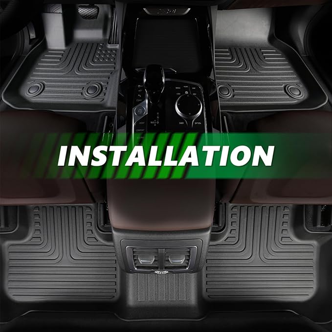 for Mercedes Benz GLC丨GLC 300丨GLC 350e 丨GLC 43 AMG Floor Mats 2025 2024 2023,Car Mats for Mercedes Benz GLC All Weather Anti-Slip Floor Mats Cargo Liner Accessories