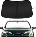 Car Windshield Sun Shade Compatible with 2021 2022 2023 2024 2025 Toyota Sienna Accessories Sunshade Custom Foldable Windshield Sun Visor