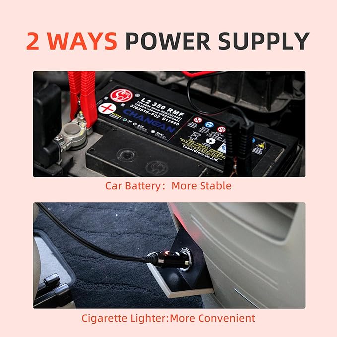Upgraded Electric Car Jack 5 Ton Floor Jack Hydraulic Jack Stand with Integrated Tire Pump Car Lift for Sedans SUV Tire Change Roadside Emergency Tire Change
