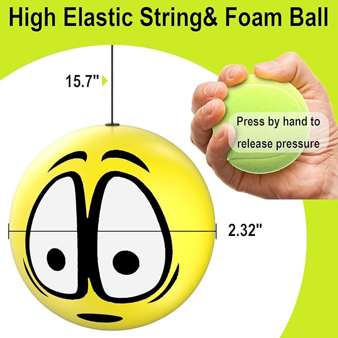 Garage Parking Aid Ball, Parking Guide System for Car Accessories, Stop Indicator, Parking Assist Ball, Aid-Parking Kit, Garage Car Stopper, Pack of 2