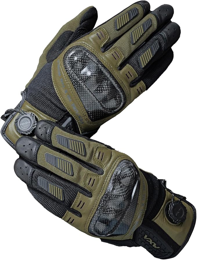 VXW High Protection Motorcycle Gloves for Men - Gel Palm Sliders& Joints Protection Design, High-Speed Sports Gear for MTB/ATV/BMX/Motocross/Racing/Dirt Bike Gear