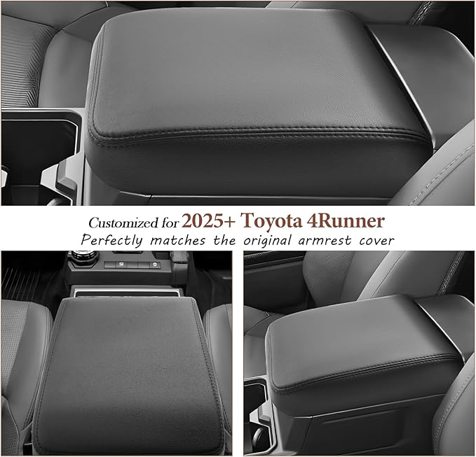 SKTU 2025 2026 4Runner Accessories Armrest Cover for 2025 2026 Toyota 4Runner Center Console Cover Toyota 4Runner 2025 2026 Accessories 2025 2026 4Runner Center Console Cushion Pad