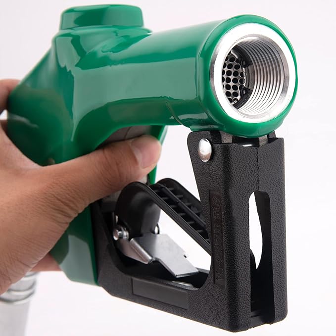 1-3/16"Automatic Fuel Nozzle,Car Fuel Filling Nozzle,Auto Shut-Off Fuel Nozzle, High Flow Automatic Fuel Nozzle, Suitable for Filling Diesel,Kerosene and Various Gasoline(inlet 1”NPT,32GPM)