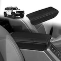 Muslogy Center Console Armrest Cover Compatible with Ford Bronco 2021 2022 2023 2024 2025 Comfort Armrest Pad Arm Rest Cushion Vegan Leather Protector Regular Thick