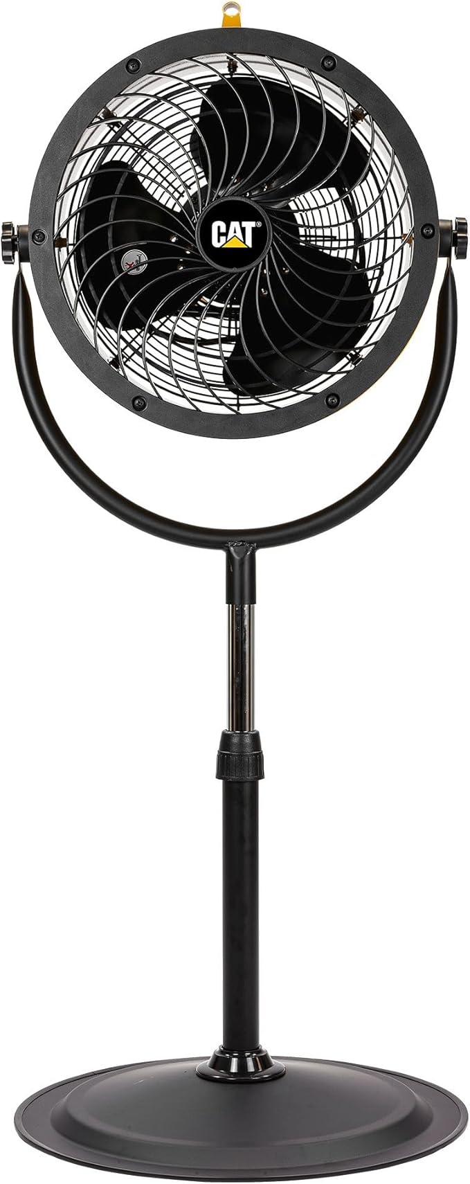 CAT Caterpillar® 14" HVPD-14AC HIGH VELOCITY PEDESTAL DRUM FAN, YELLOW