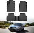 Powerty Floor Mats for 2022-2025 Honda Civic/2023-2025 Acura Integra Accessories All Weather Floor Liner 3D TPE 1st & 2nd Row Floor Mat Heavy-Duty Floor Liners