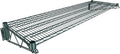 18" x 60" Green Epoxy Wire Wall Mount Shelf