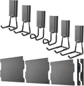 GATOR MAGNETICS Wall Panel Storage & Organization System Kit- Includes 3 Wall Panels and 6 Magnetic Hooks, Tool Rack, Heavy Duty Racks, Garage Storage Systems, Workshop Garage Organization