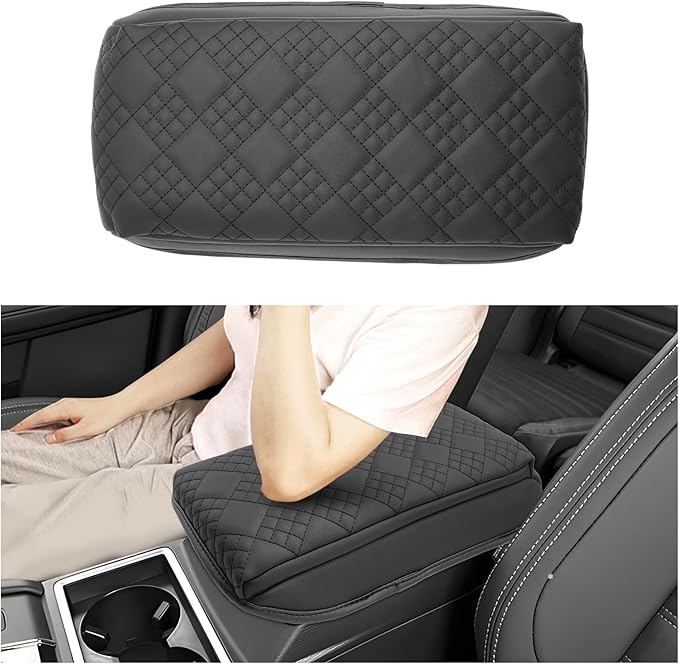 SXCY for 2025 Mitsubishi Outlander Sport Armrest Cover Pad for 2025 Mitsubishi Outlander Sport Accessories 2025 Outlander Sport Center Console Cover 2025 Outlander Sport Middle Console Cover Cushion