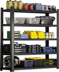 72''H Garage Shelving Heavy Duty, 3000LBS Storage Shelves, 5-Tier Adjustable Metal Shelve Storage Shelf Rack, Industrial Shelving Unit for Garage, Warehouse, Basement (47" W x 23.6" D x 72" H)