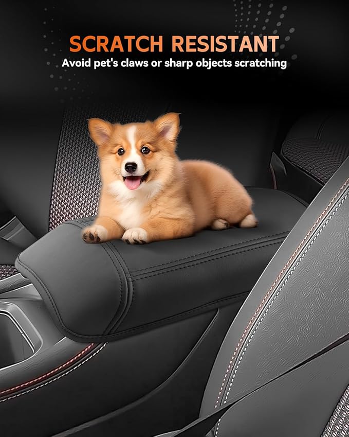 CDEFG for 2025 Nissan Kicks Center Console Cover Armrest Box Cover for Kicks (S, SV, SR) 2025+ Accessories Console Arm Rest Protector
