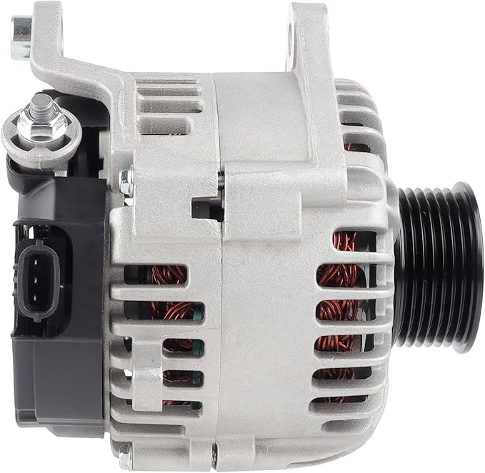 Ezexpreze 11256N Alternator Fit for 2007-2019 Nissan Armada Frontier Pathfinder Titan Xterra, 2008-2010 Infiniti QX56, 2009-2012 Equator, 12V 130A OE#11256 23100-ZH00A 23100-ZH00B TG15C113