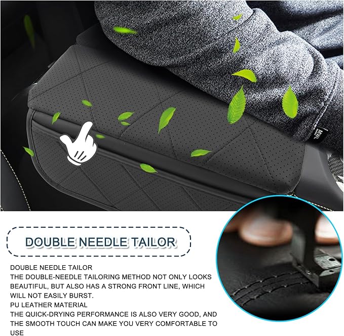Ruiya BMW X5/X6/X7 Armrest Cover,for BMW X5/X6/X7 Accessories Center Console Cover Comfy Thicken Armrest Lid Cover Compatible with (2019~2026) BMW X5 G05/(2020~2026) BMW X6 G06/(2019~2026) BMW X7 G07