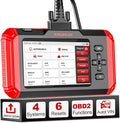 KINGBOLEN S500 OBD2 Scanner, ABS SRS Engine at Diagnostic Tool, Automotriz Code Reader with 6 Resets,Oil SAS, Brake,Throttle,FCA AutoAuth Automotive Scan Tool,AutoVIN All Cars Lifetime F-Ree Update
