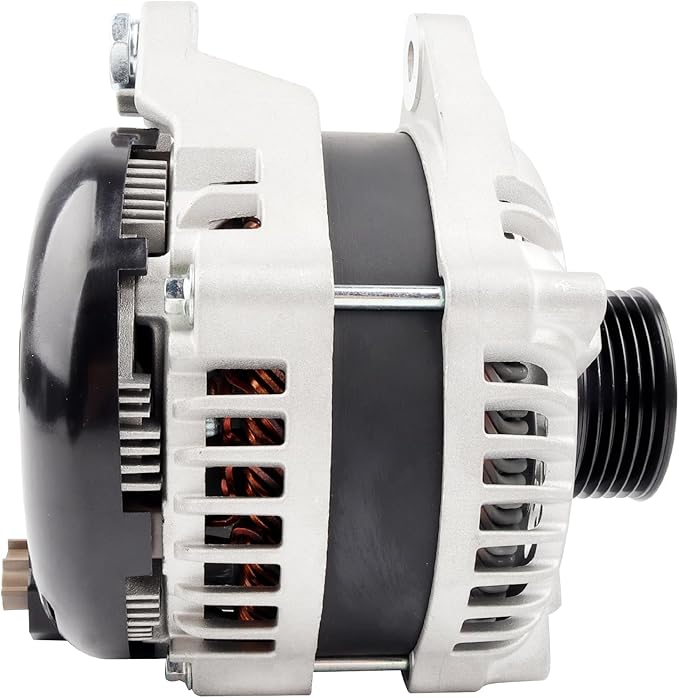 Ezexpreze Alternator Compatible with Ford F-150 F150 2015-2020 5.0L V8, 12V 240A 6-Groove Pulley Clockwise, OE# 44000 42103 FL3T10300JA FL3Z10346G HL3710300FA HL3Z10346F 1042110081 1042110080
