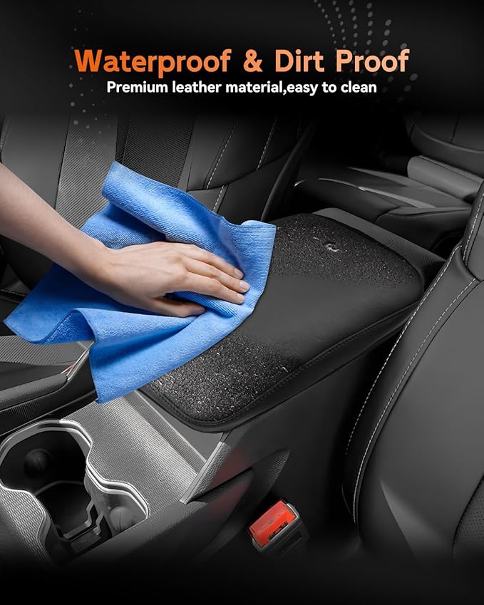 CDEFG for Jeep Grand Cherokee 4xe /L 2022-2025 Center Console Cover Armrest Box Cover for 2022 2023 2024 2025 Grand Cherokee/L Accessories (Not for Latitude Plus/Limited)