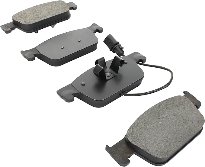 Premium Semi-Metallic Front Brake Pads (1001-1953M) Compatible with Audi A4 2018-2020, Audi A4 Quattro 2019-2024, Audi A5 Sportback 2021-2024