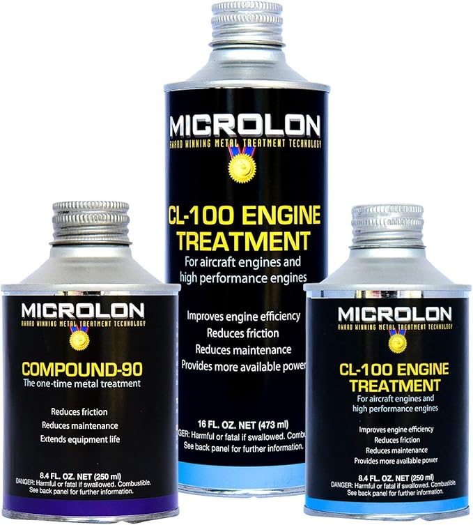 Microlon Cl100 High Performance Engine Treatment Kit for 4-Cylinder Engine